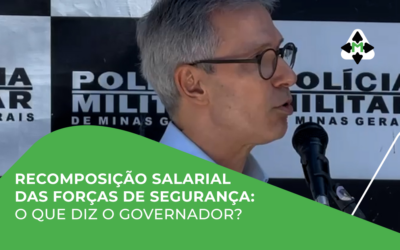 Governador Romeu Zema avalia recomposição salarial das forças de segurança de Minas Gerais