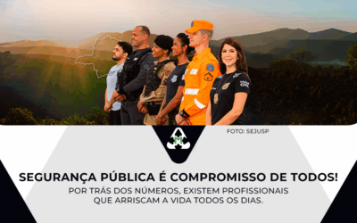 SEGURANÇA PÚBLICA É COMPROMISSO DE TODOS!