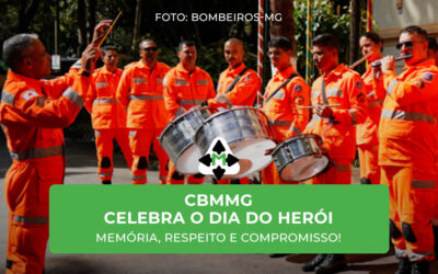 CBMMG Celebra o Dia do Herói: Memória, Respeito e Compromisso