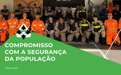 Compromisso com a segurança da população
