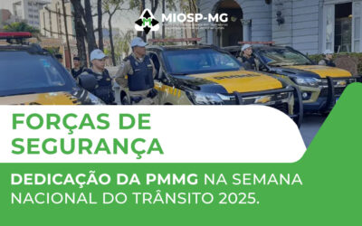 Dedicação da PMMG na Semana Nacional do Trânsito 2025 “Desacelere! Seu bem maior é a vida”.